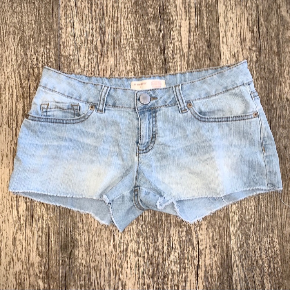 Light Denim Shorts